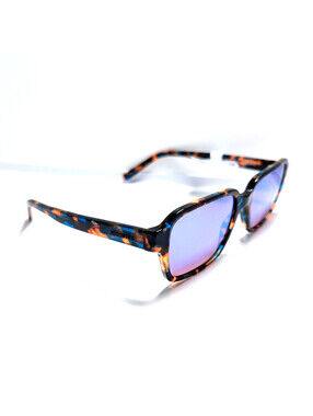 Arnette Zayn x Arnette Unisex Tortoise Blue Gradient Rectangle Sunglasses UV